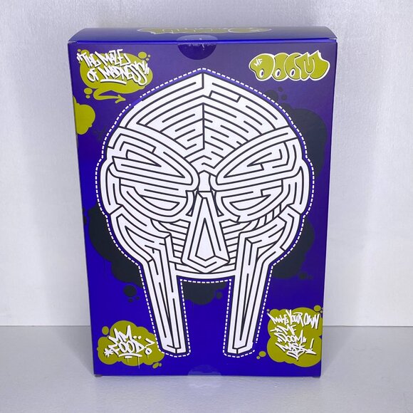 MF Doom Super7 3.75" ReAction Figure Cereal Box Bowl & Spoon Exclusive IN HAND - Picture 3 of 6